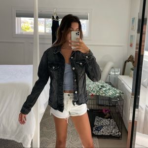 BDG Dark Grey Denim Jacket